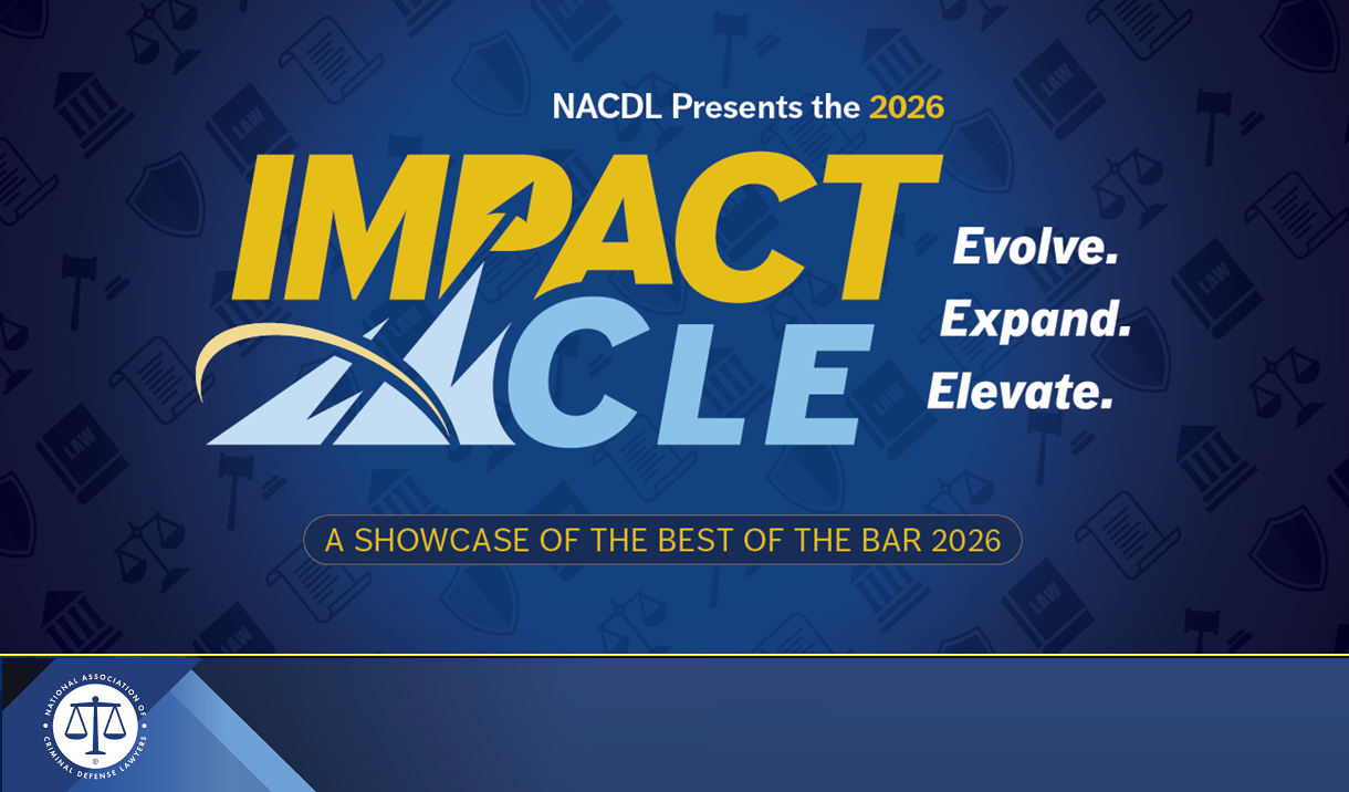 Article 2026 Spring ImpactCLE: A Best of the Bar CLE