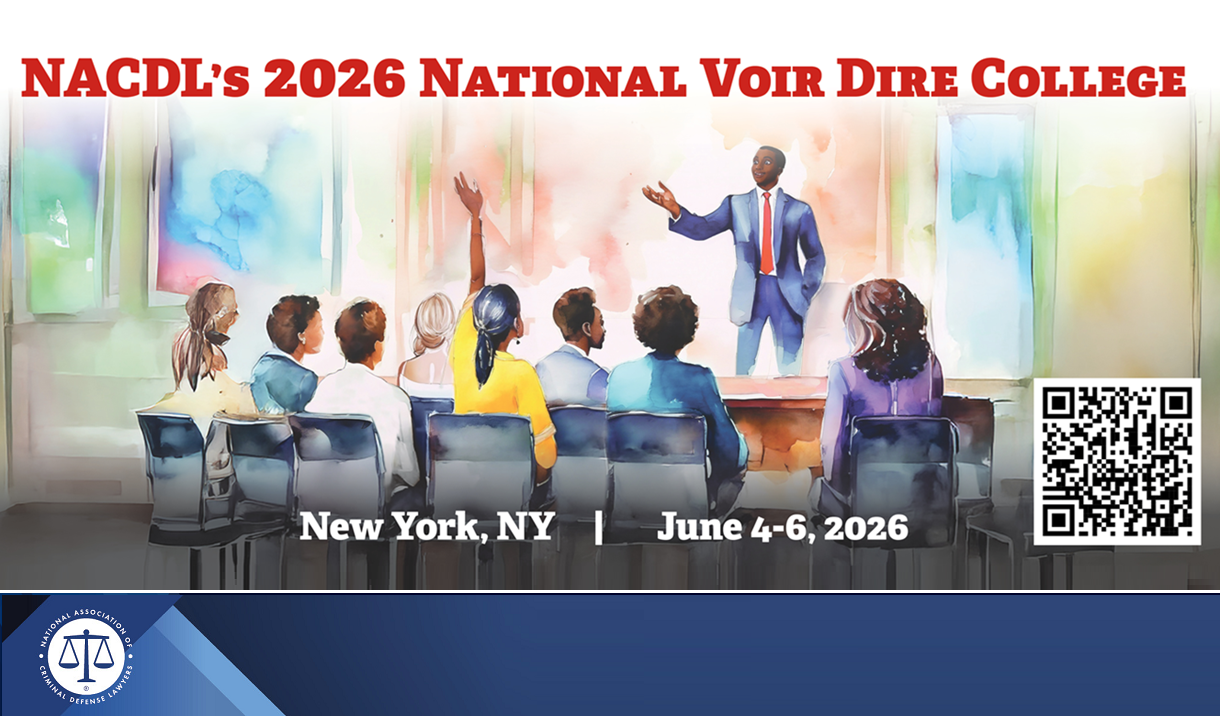 Article 2026 National Voir Dire College
